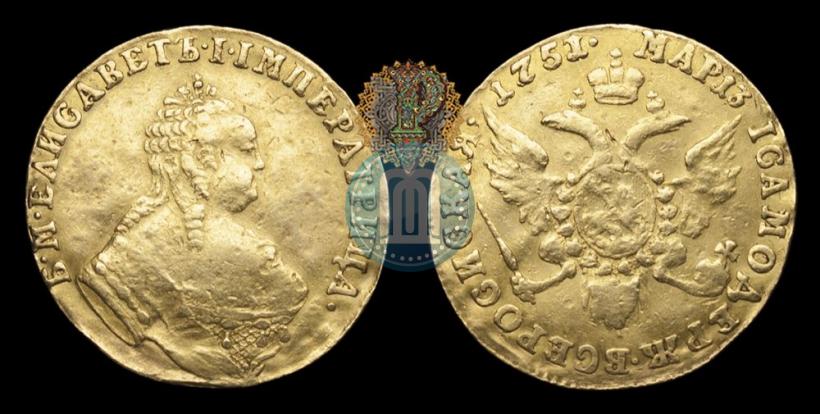 Picture 1 ducat 1751 year  "Eagle on the reverse"