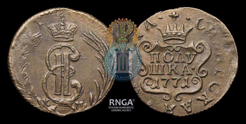 Picture Polushka 1771 year КМ 