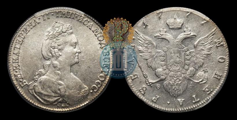 Picture 1 rouble 1777 year СПБ-ФЛ 