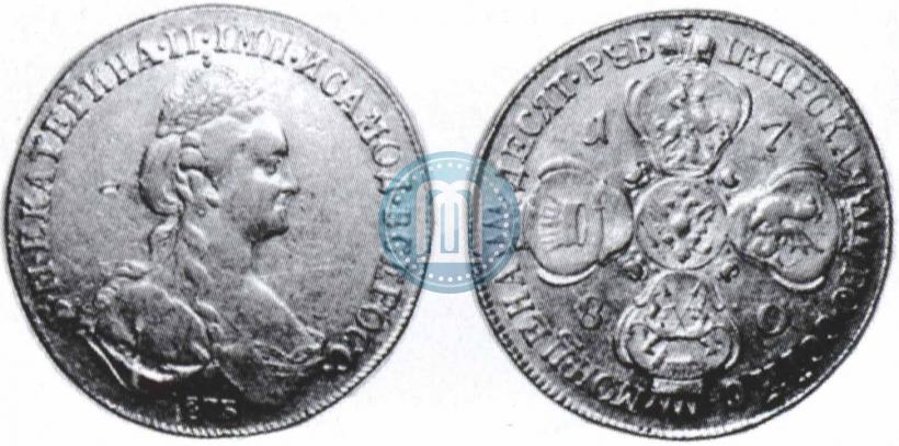 Picture 10 roubles 1780 year СПБ 