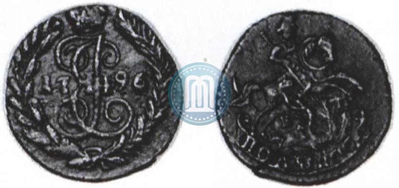 Фото Полушка 1796 года ЕМ 