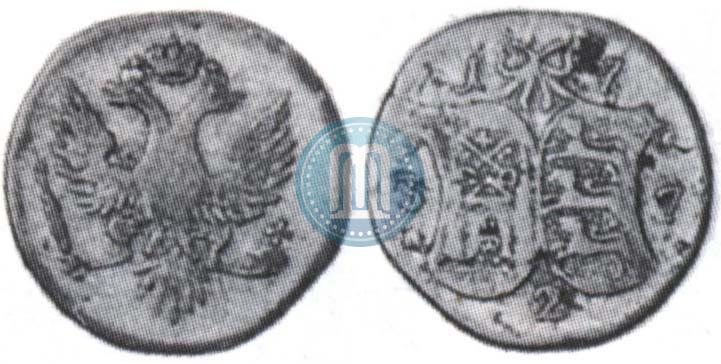 Фото 2 копейки 1757 года  "Ливонез"