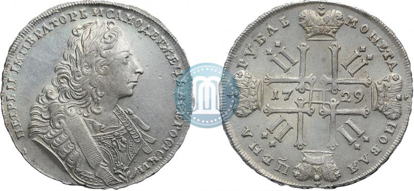 Picture 1 rouble 1729 year  "Type of 1729"