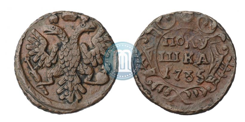 Picture Polushka 1735 year  