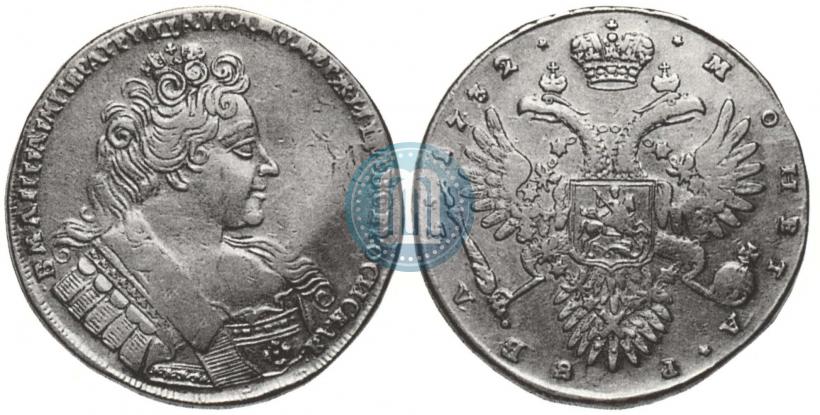 Фото 1 рубль 1732 года  