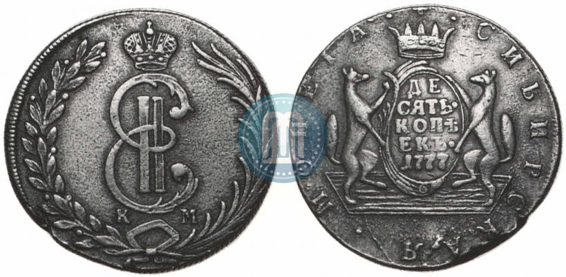 Picture 10 kopecks 1777 year КМ 