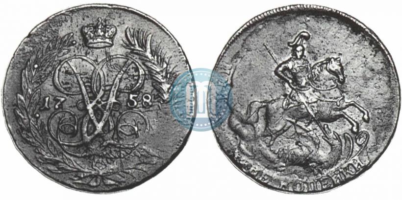 Picture Polushka 1758 year  