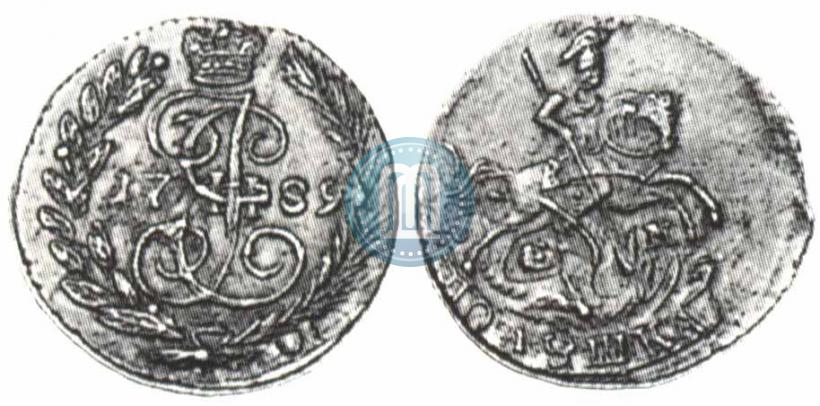 Picture Polushka 1789 year ЕМ 