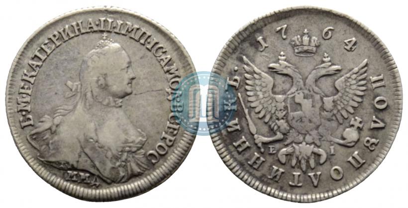 Фото Полуполтинник 1764 года ММД-EI-Т.I. 