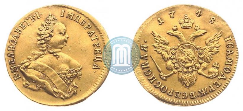 Picture 1 ducat 1748 year  