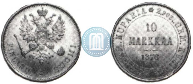 Picture 10 markkaa 1878 year S 