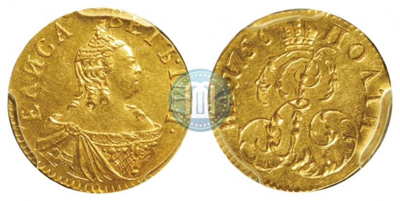 Picture Poltina 1756 year  