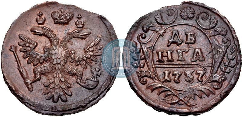 Фото Денга 1737 года  