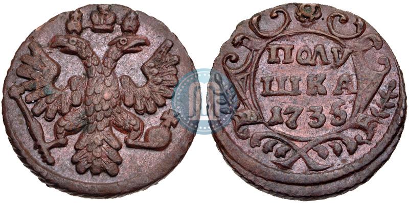Picture Polushka 1735 year  