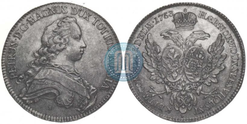 Picture Thaler 1753 year P "Albertusthaler"