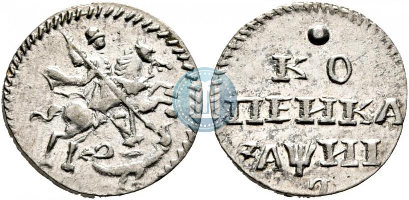Фото 1 копейка 1718 года L 