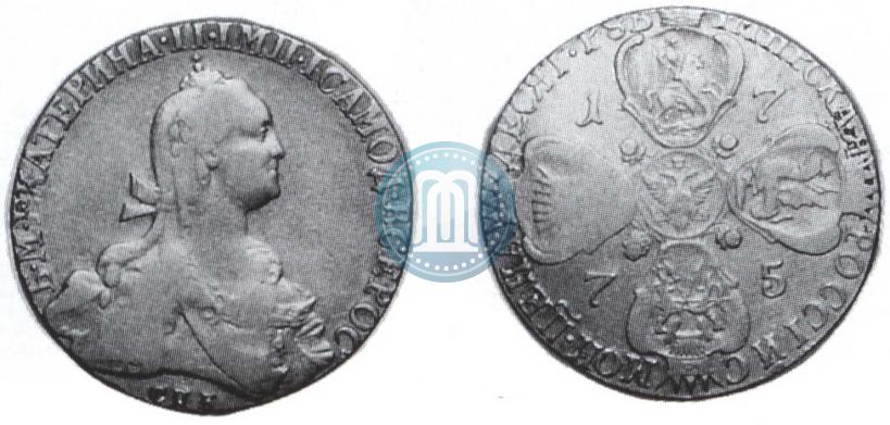 Picture 10 roubles 1775 year СПБ 