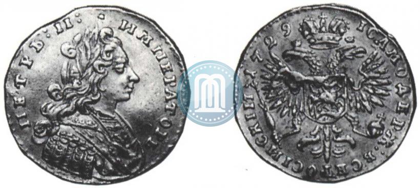 Фото 1 червонец 1729 года  
