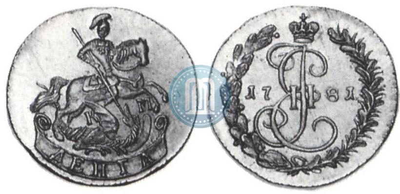 Фото Денга 1781 года КМ 
