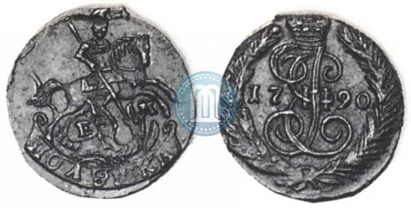 Picture Polushka 1790 year ЕМ 