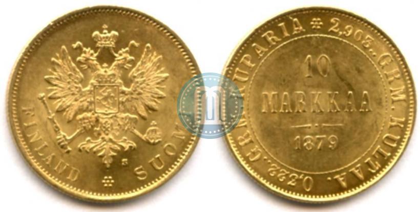 Picture 10 markkaa 1879 year S 
