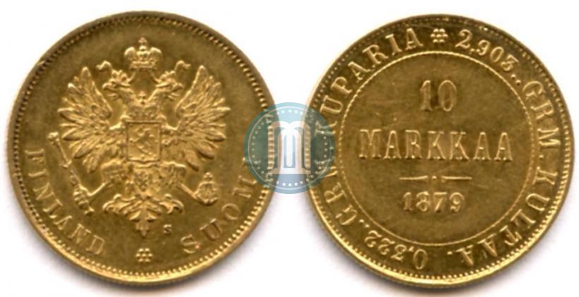 Picture 10 markkaa 1879 year S 