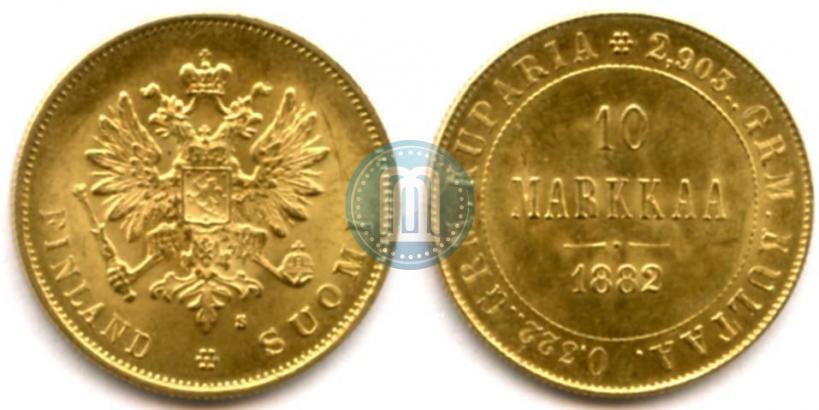 Picture 10 markkaa 1882 year S 