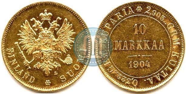 Picture 10 markkaa 1904 year L 