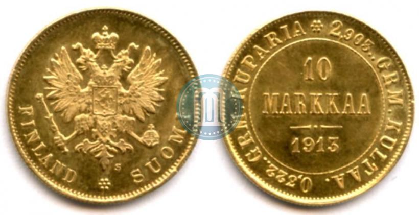Picture 10 markkaa 1913 year S 