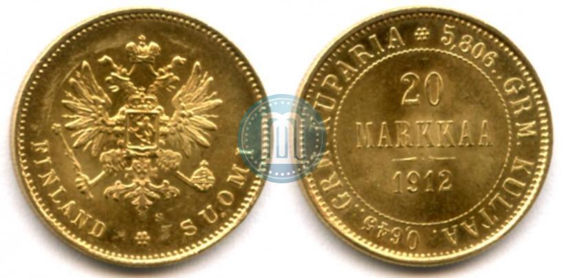 Picture 20 markkaa 1912 year S 