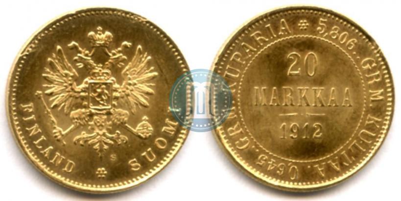 Picture 20 markkaa 1912 year S 