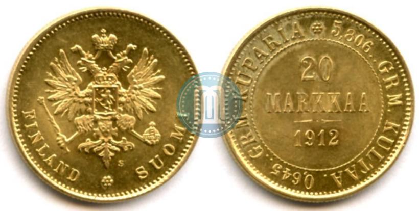 Picture 20 markkaa 1912 year S 