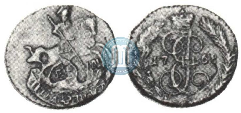 Фото Полушка 1768 года ЕМ 