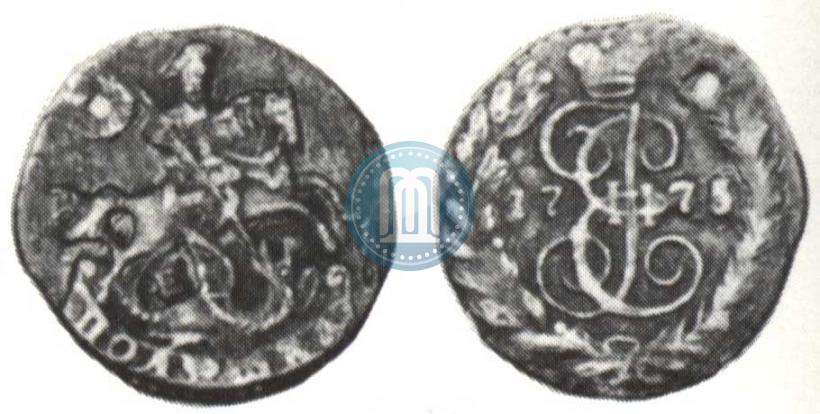 Picture Polushka 1775 year ЕМ 