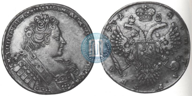 Фото 1 рубль 1732 года  