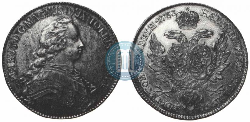 Фото Талер 1753 года P "Альбертусталер"