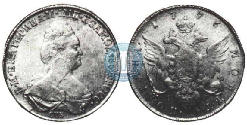 Picture Poltina 1796 year СПБ-IС 