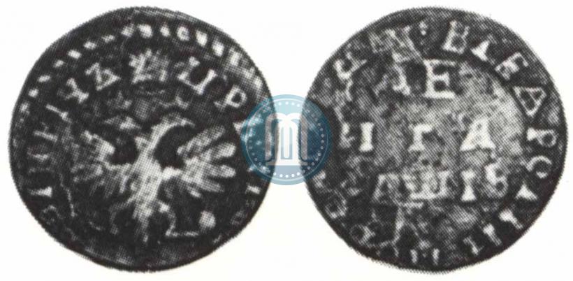Фото Денга 1713 года  