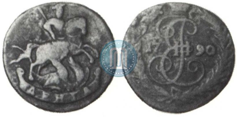 Фото Денга 1790 года  