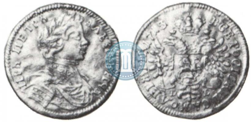 Picture 1 ducat 1713 year D-L 