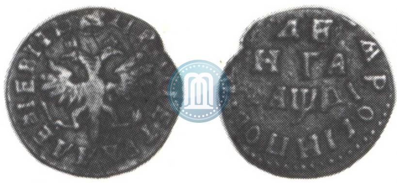 Фото Денга 1714 года  