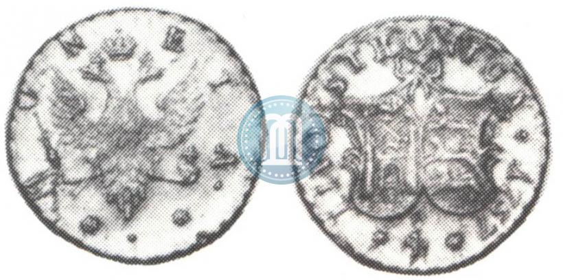 Фото 4 копейки 1757 года  "Ливонез"