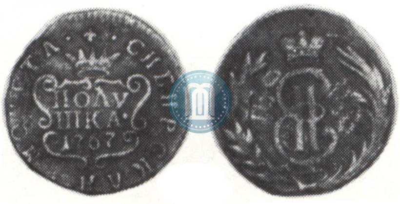 Фото Полушка 1767 года КМ 