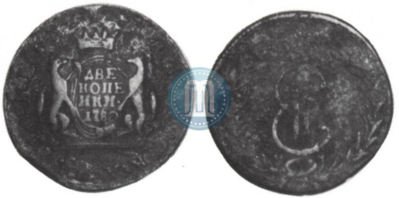 Picture 2 kopecks 1780 year КМ 