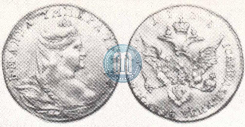 Picture 1 ducat 1738 year  