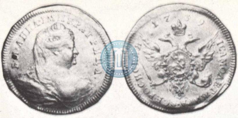 Picture 1 ducat 1739 year  