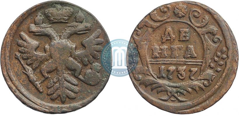 Фото Денга 1737 года  