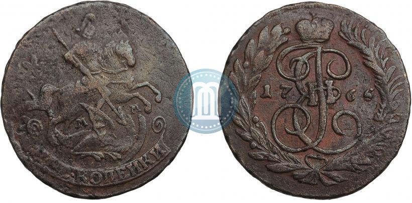 Picture 2 kopecks 1766 year ММ 