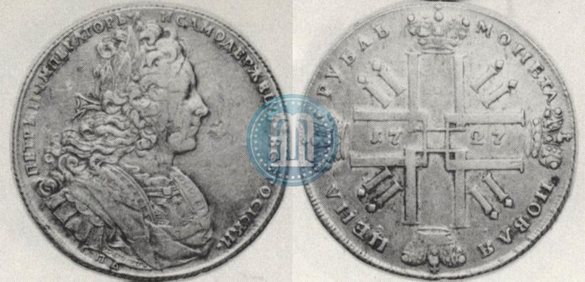Picture 1 rouble 1727 year СПБ "Petersburg type"