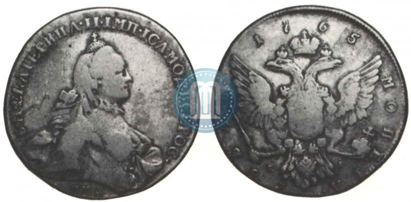 Picture 1 rouble 1765 year ММД-EI 